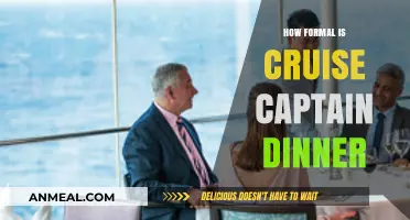 Cruise Captain's Dinner: Formality Expectations and Dress Code Tips