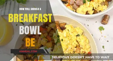 The Perfect Breakfast Bowl: How Full is Too Full?