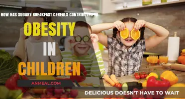 Sugary Cereals: A Sweet Path to Child Obesity