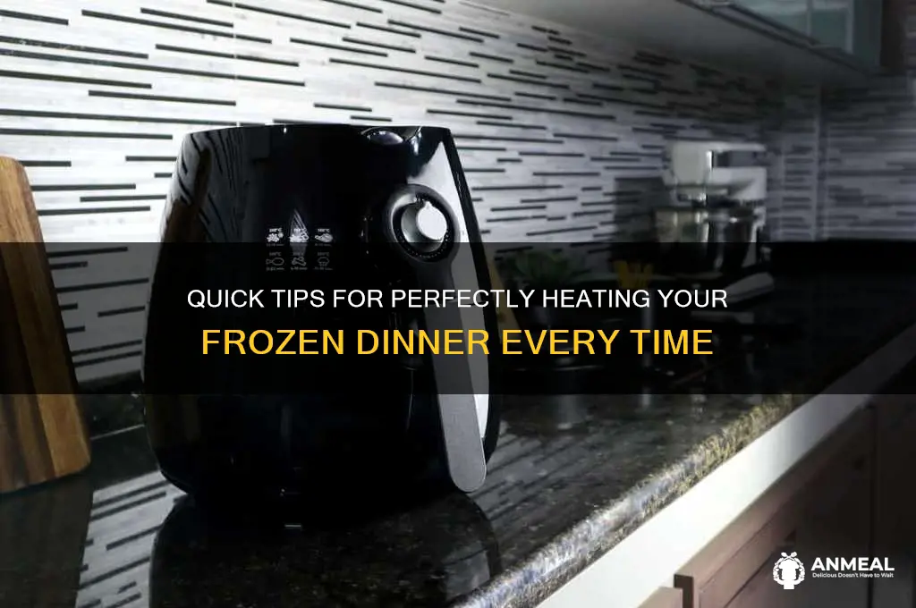 how heat frozen dinner