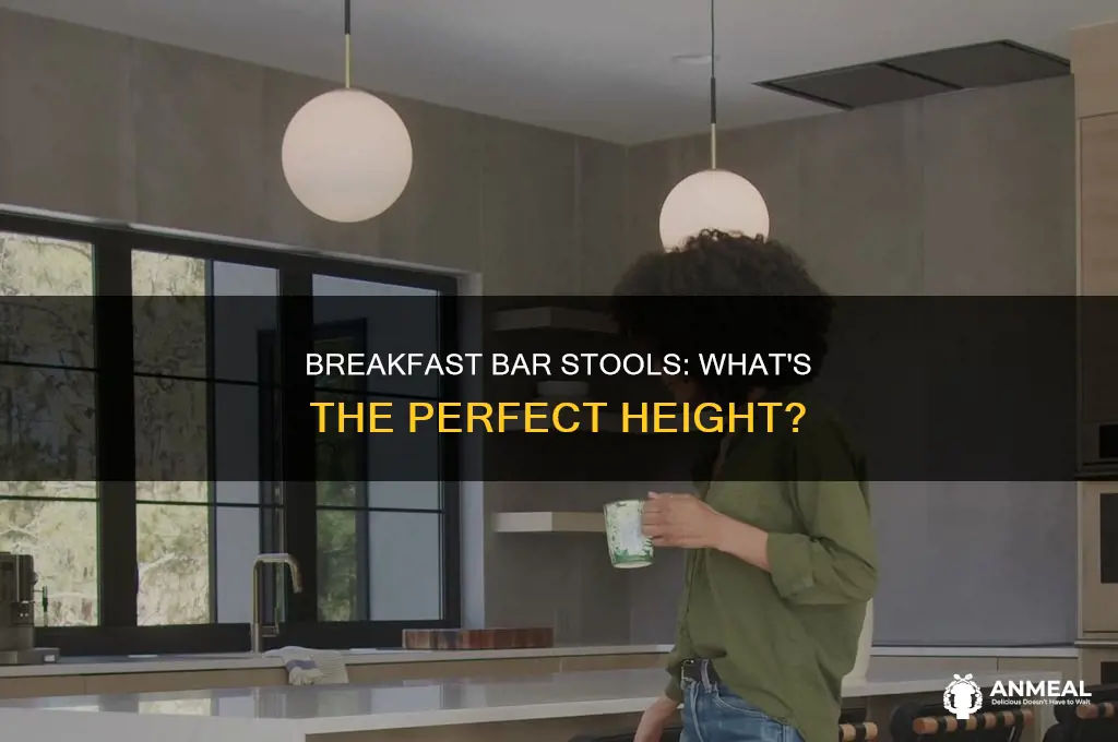 how high are breakfast bar stools