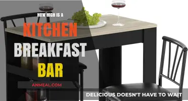 The Perfect Height for Your Breakfast Bar
