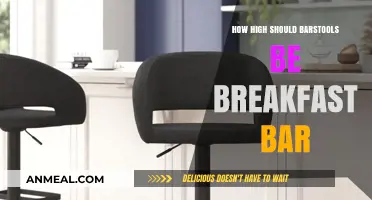 The Perfect Barstool Height for Your Breakfast Bar