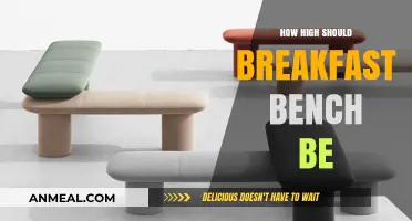 Breakfast Bench Height: Ideal Measurements for Your Morning Meal