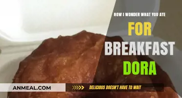 Exploring Dora's Breakfast Adventures: A Tasty Journey