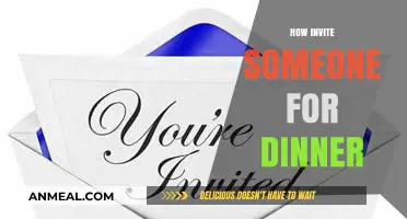 Master the Art of Inviting Guests for a Memorable Dinner