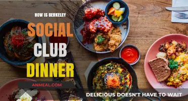 Berkeley Social Club Dinner: A Culinary Journey of Elegance and Community