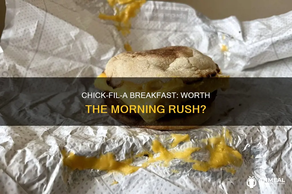 how is chick fil a breakfast