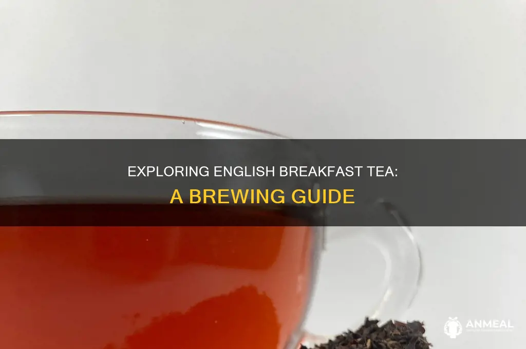how is english breakfast tea made