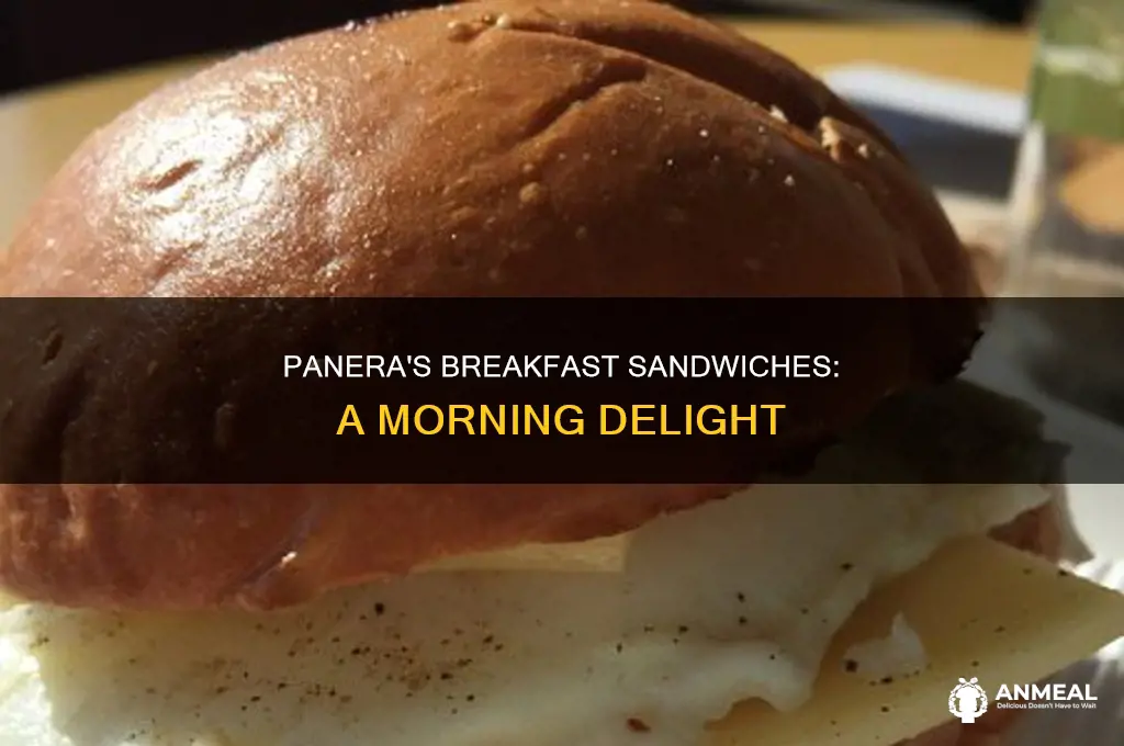 how is it mad panera breakfast sandwiches