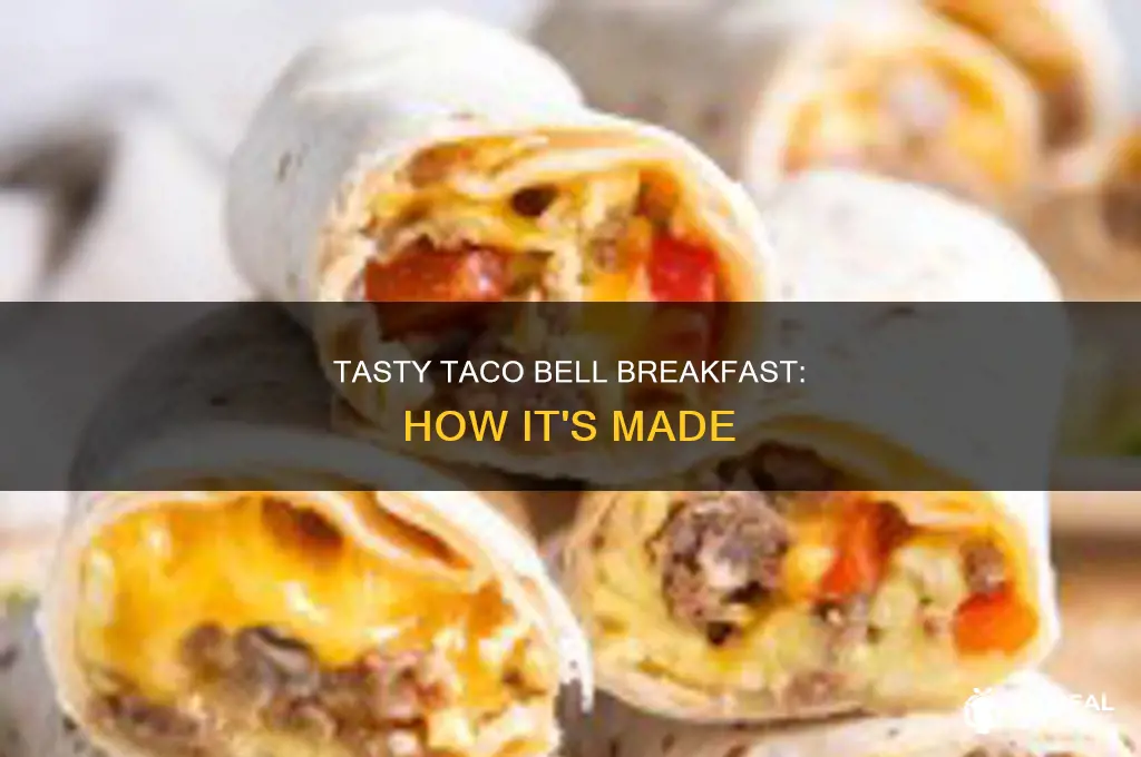 how is taco bell breakfast made