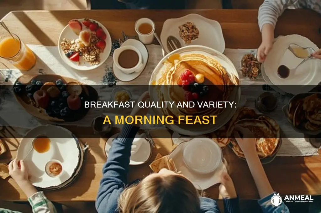 how is the breakfast quality and variety