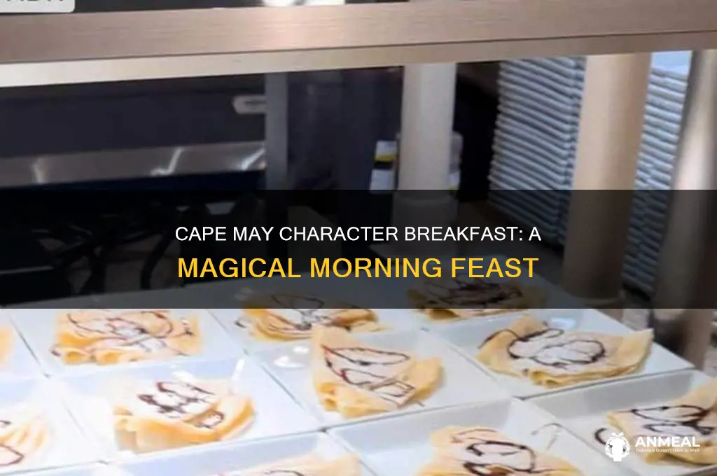 how is the cape may character breakfast