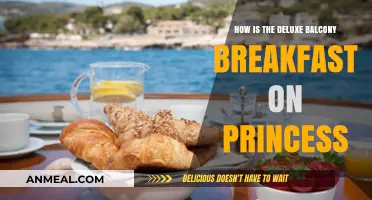 Deluxe Balcony Breakfast: A Princely Morning Treat