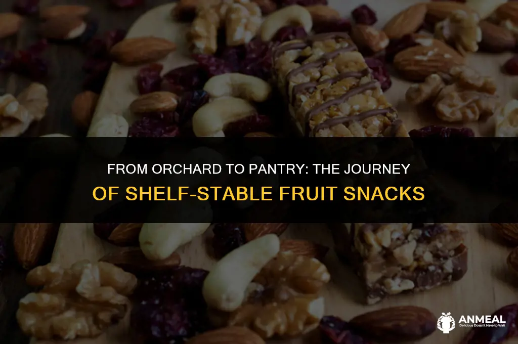 how its make shelf stable fruit snacks