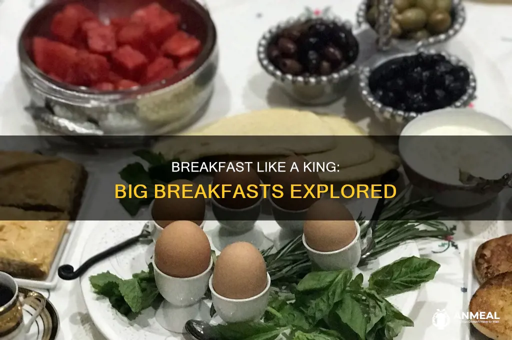 how large is a big breakfast