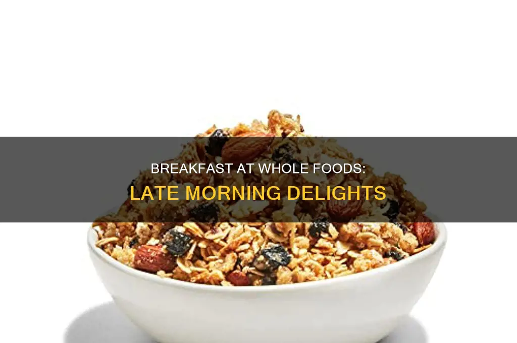 how late breakfast bar whole foods
