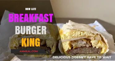 Late Breakfast at Burger King: Menu, Hours, and Top Picks