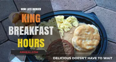 Burger King Breakfast Hours: What Time Does it End?