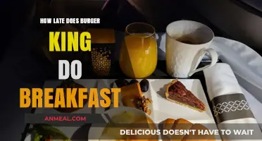 Burger King Breakfast Hours: What Time Does it End?