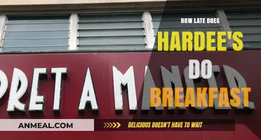 Hardee's Breakfast Hours: When Does It End?