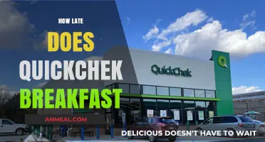 QuickChek Breakfast Hours: When Does Morning Menu End?