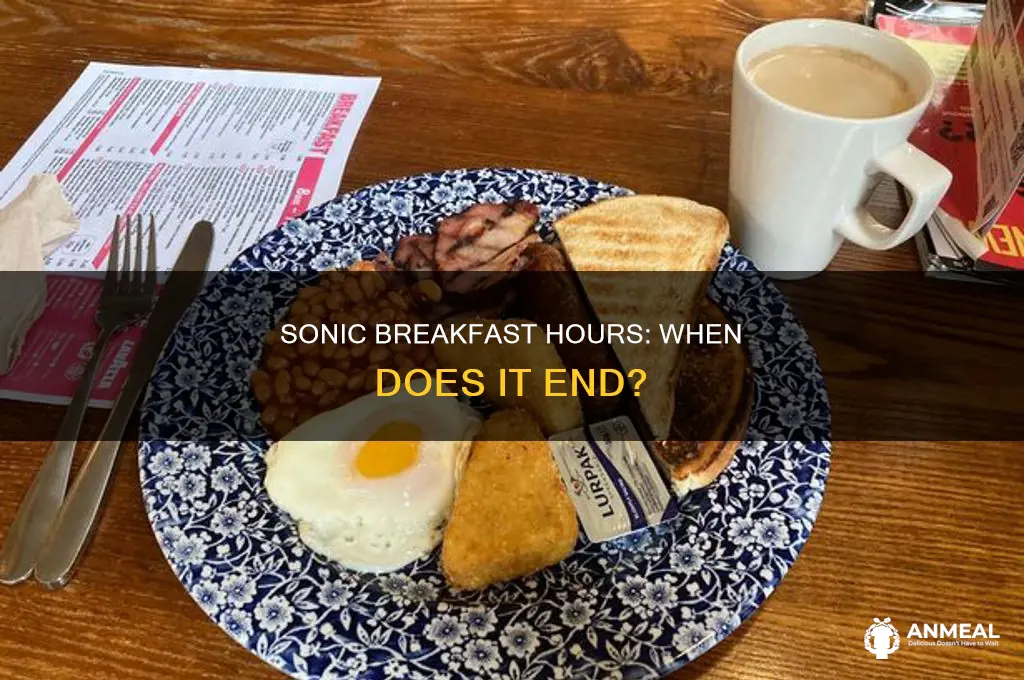 how late does sonic do breakfast