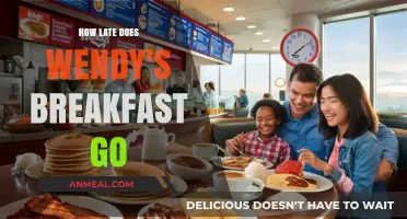 Wendy's Breakfast Hours: Start and End Times