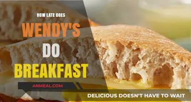 Wendy's Breakfast Hours: What Time Does It End?