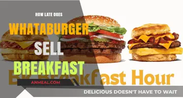 Whataburger Breakfast Hours: When Does it End?