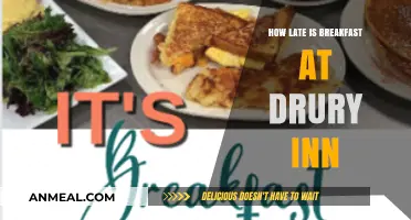 Drury Inn Breakfast: What Time Does it End?