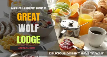 Great Wolf Lodge Breakfast Buffet: What Time Does It End?
