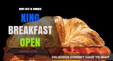 Burger King Breakfast Hours: When Does BK Stop Serving?