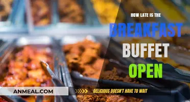 Breakfast Buffet: What Time Does It Close?