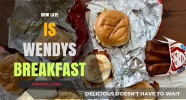 When Does Wendy's Stop Serving Breakfast? Your Morning Guide