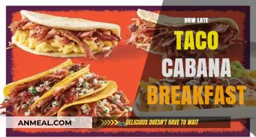 Taco Cabana Breakfast Hours: How Late Can You Enjoy?