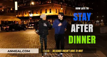 Post-Dinner Etiquette: How Long Should You Stay After Eating?