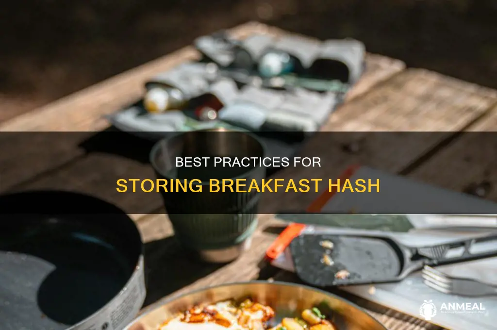 how log canyou store breakfast hash