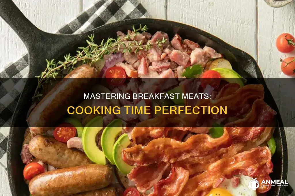 how lon should you cook breakfast meat
