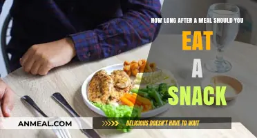 Snacking Smart: Timing Your Post-Meal Treats for Optimal Health
