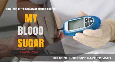 Managing Blood Sugar: Post-Breakfast Check Time