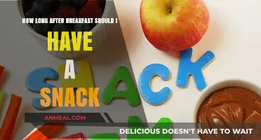 Snacking After Breakfast: How Long Should You Wait?