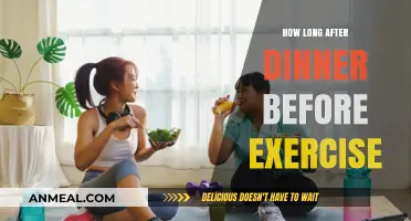 Optimal Timing: When to Exercise After Dinner for Best Results