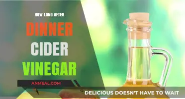 Apple Cider Vinegar Post-Dinner Benefits: Timing and Tips for Optimal Results