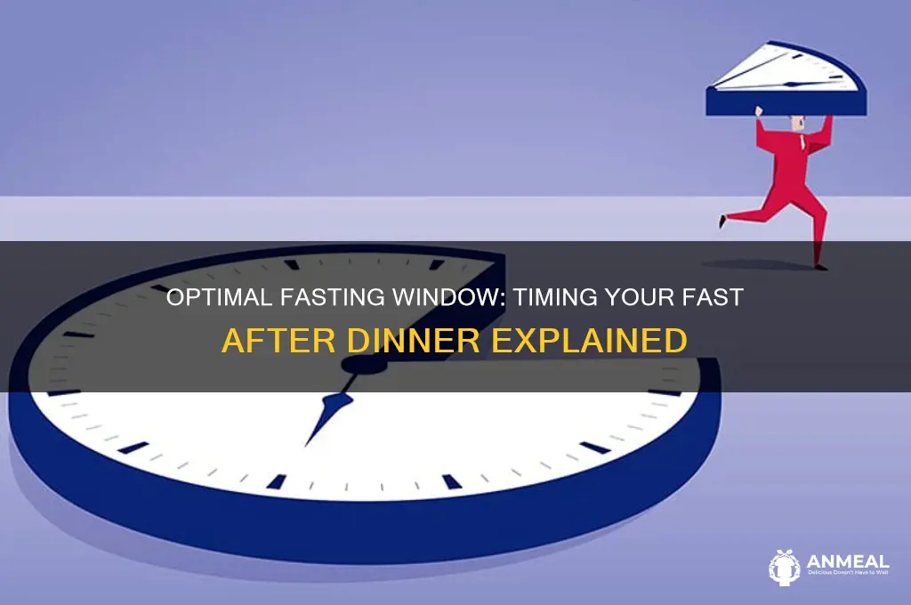 how long after dinner to fast