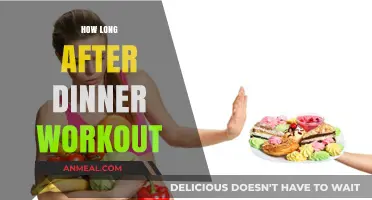Post-Dinner Workout Timing: When to Exercise After Eating