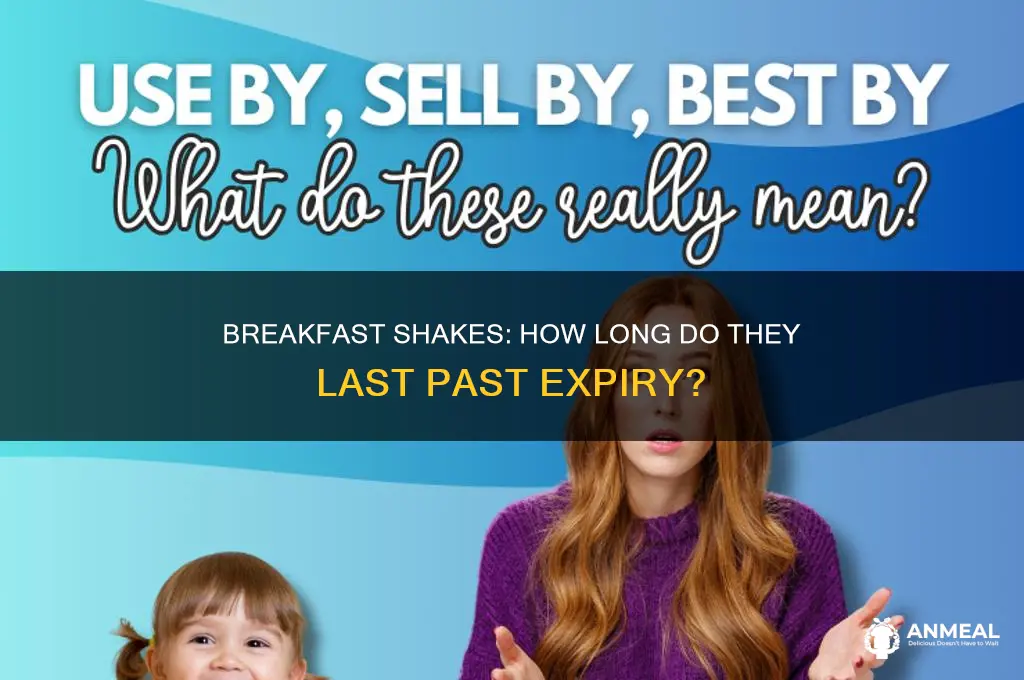 how long after the expiration date do breakfast shakes last