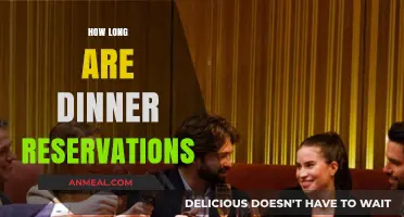 Understanding the Typical Duration of Dinner Reservations at Restaurants
