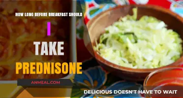 Prednisone and Breakfast: Best Timing for Medication
