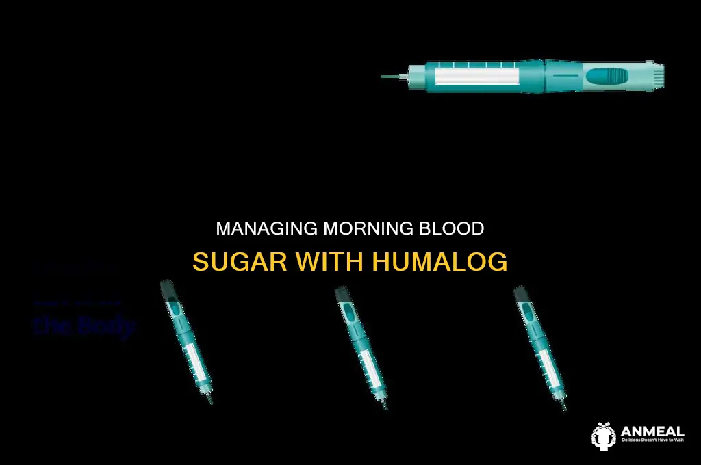 how long before breakfast should you give humalog